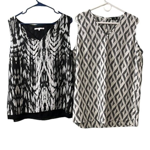 Summer Blouses Women's Size XL Lot of 4 - Picture 2 of 7